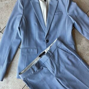 Banana Republic Blue Blazer Classic Tailoring